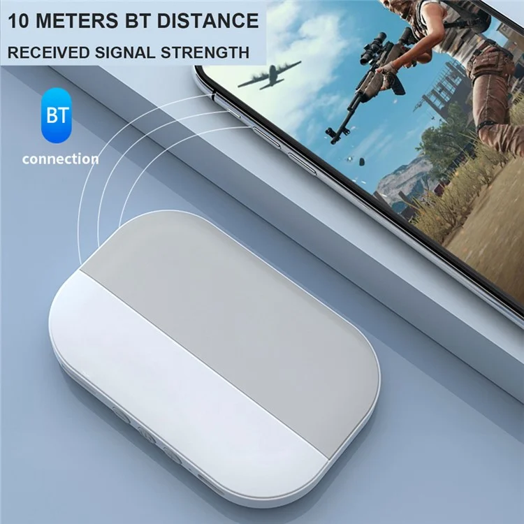 SMB-02 Bone Conduction Under Pillow Speaker Bluetooth-Compatible Sleep Aid Mini Music Box - Light Green