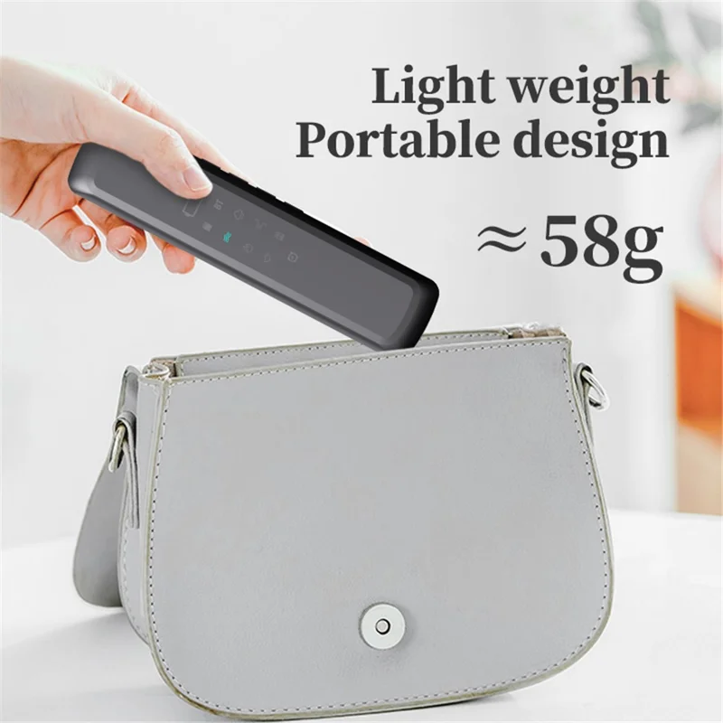 SMB-05 Portable Bone Conduction Sleep Aid Music Box Wireless Bluetooth-Compatible Under Pillow Speaker - Black