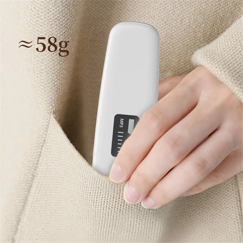 SMB-06 Smart Sleep Aid Under Pillow Music Box Bone Conduction Wireless Bluetooth-compatible Speaker - Pink