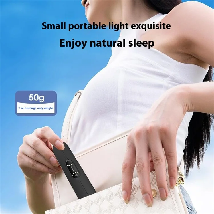SMB-07 Smart Bone Conduction Sleep Aid Under Pillow Music Box Wireless Bluetooth-compatible Speaker - Pink