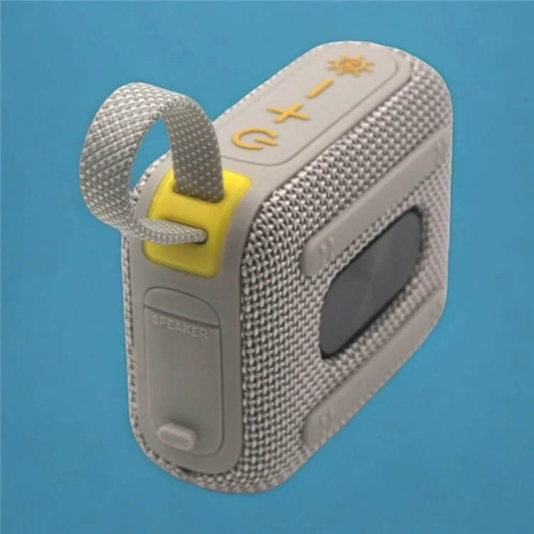 T&G TG445MINI Colunas Portáteis com Luzes Coloridas Compatíveis com Bluetooth Leitor de Música Portátil para Exterior Suporte Cartão TF - Preto