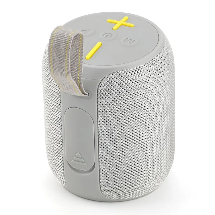 T&G TG673 Portable Rechargeable Boombox Bluetooth-Compatible Speaker FM Radio Support U-Disk TF Card - Grey