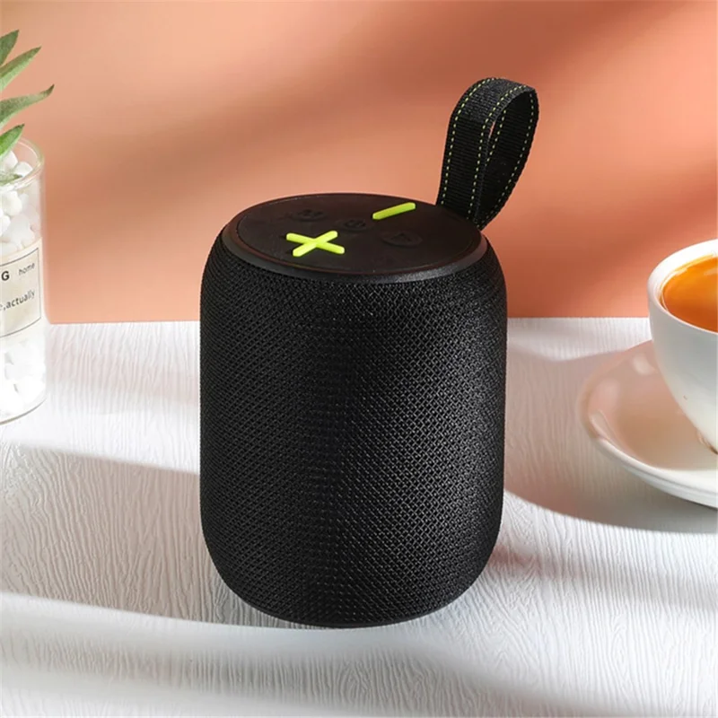 T&G TG673 Enceinte Bluetooth Portable Rechargeable avec Radio FM, Support Clé USB et Carte TF - Noir