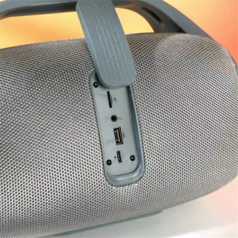 T&G TG674 RGB Light Bluetooth-Compatible Speaker Portable Wireless Subwoofer Support U-Disk TF Card - Blue