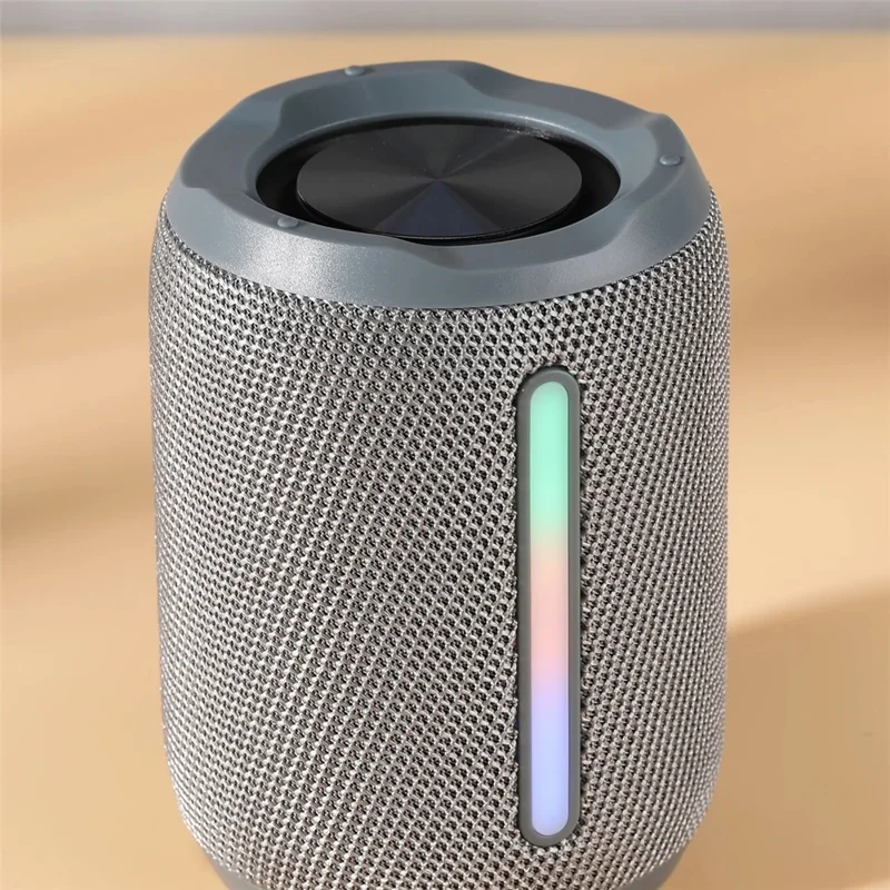 T&G TG679 Portable Wireless Subwoofer Bluetooth-compatible Mini Speaker with Hanging Loop - Purple