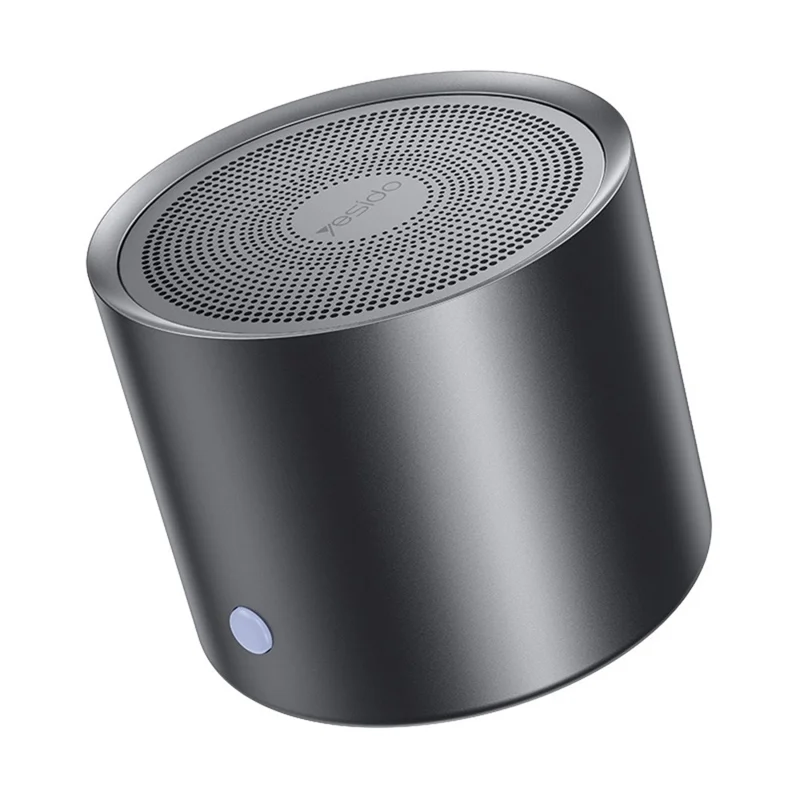 YESIDO YSW30 Portable Bluetooth-Compatible Speaker Zinc Alloy IPX5 Waterproof 3W Mini Subwoofer