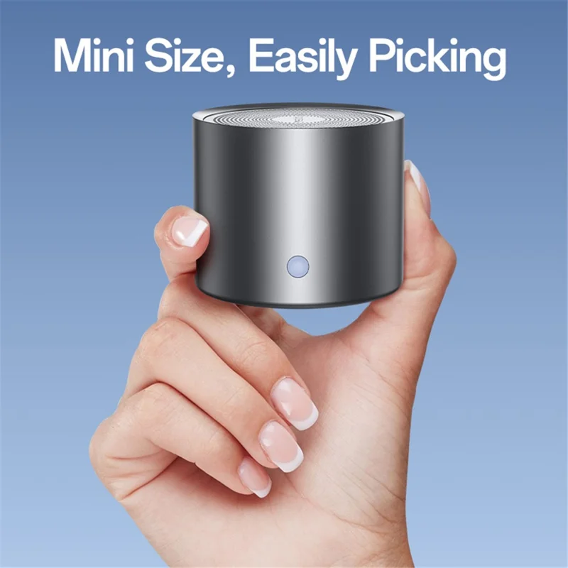 YESIDO YSW30 Portable Bluetooth-Compatible Speaker Zinc Alloy IPX5 Waterproof 3W Mini Subwoofer