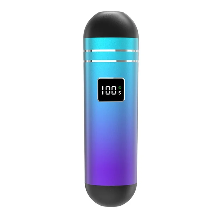 QY09 Bone Conduction Speaker with 32GB TF Card Mini Wireless Audio Device BT Sleep Aid for Bedroom / Dorm / Office - Blue Purple