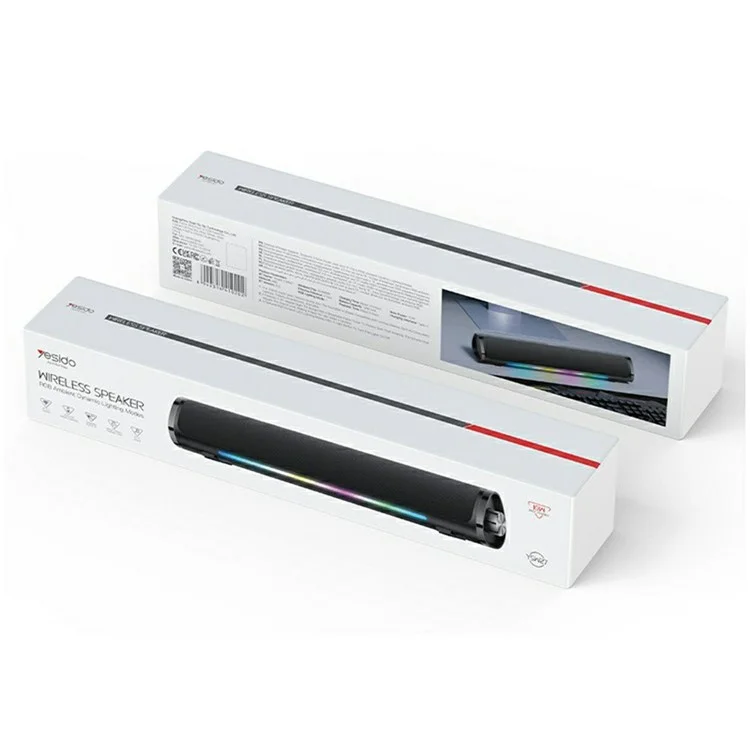 YESIDO YSW27 Wireless Speaker Audio System Sound Amplifier with Lighting for Home Entertainment