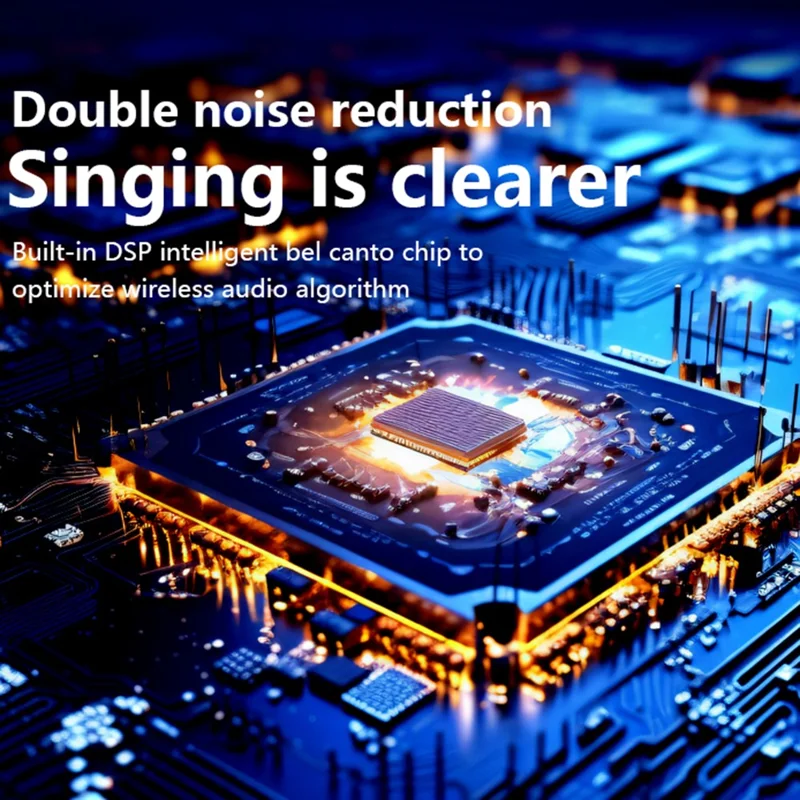 T99 Children Karaoke Speaker with Dual Microphone Multi Light Modes Bluetooth-Compatible Audio System - Purple