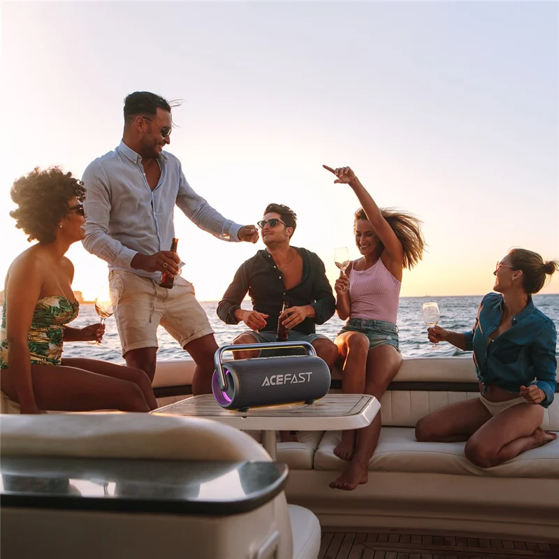 ACEFAST K2 Pro Altoparlante Bluetooth Portatile 120W Alta Potenza Speaker Impermeabile IPX5