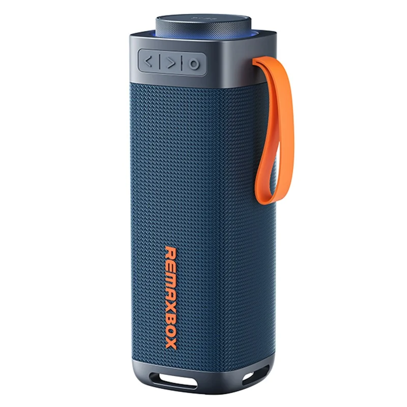 REMAX RB-M22 Tragbarer Bluetooth-kompatibler Lautsprecher mit RGB-Beleuchtung TWS-Kopplung - Blau