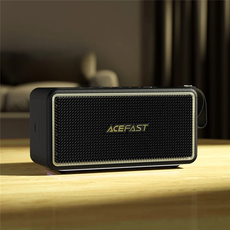 Altavoz Bluetooth ACEFAST K3 Ultra Portátil, Resistente al Agua IPX6, con Iluminación RGB