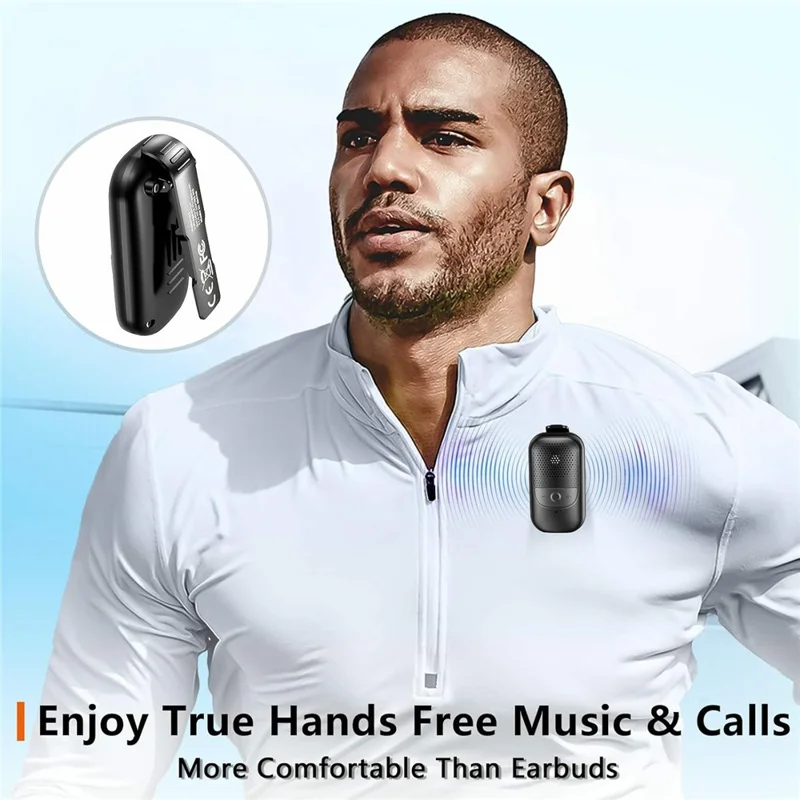 M3 Altavoz inalámbrico Bluetooth compatible con deportes al aire libre Portátil Mini Subwoofer con Clip Magnético
