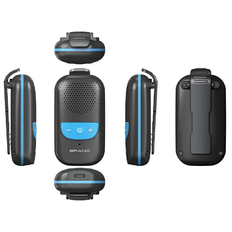 M3 Altavoz inalámbrico Bluetooth compatible con deportes al aire libre Portátil Mini Subwoofer con Clip Magnético