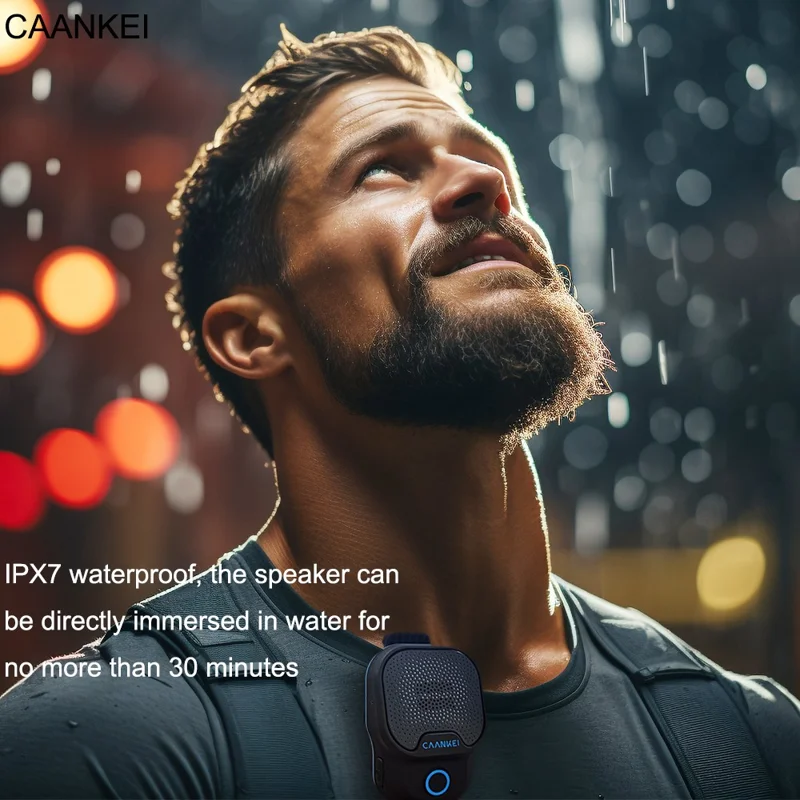 CWS03 Altavoz inalámbrico Bluetooth compatible con deportes al aire libre a prueba de agua de 5 W Subwoofer portátil mini