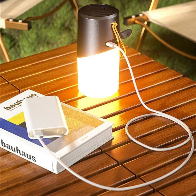 EBS-705 Wireless Bluetooth-compatible Speaker RGB Lighting Portable Outdoor Mini Subwoofer with Lanyard