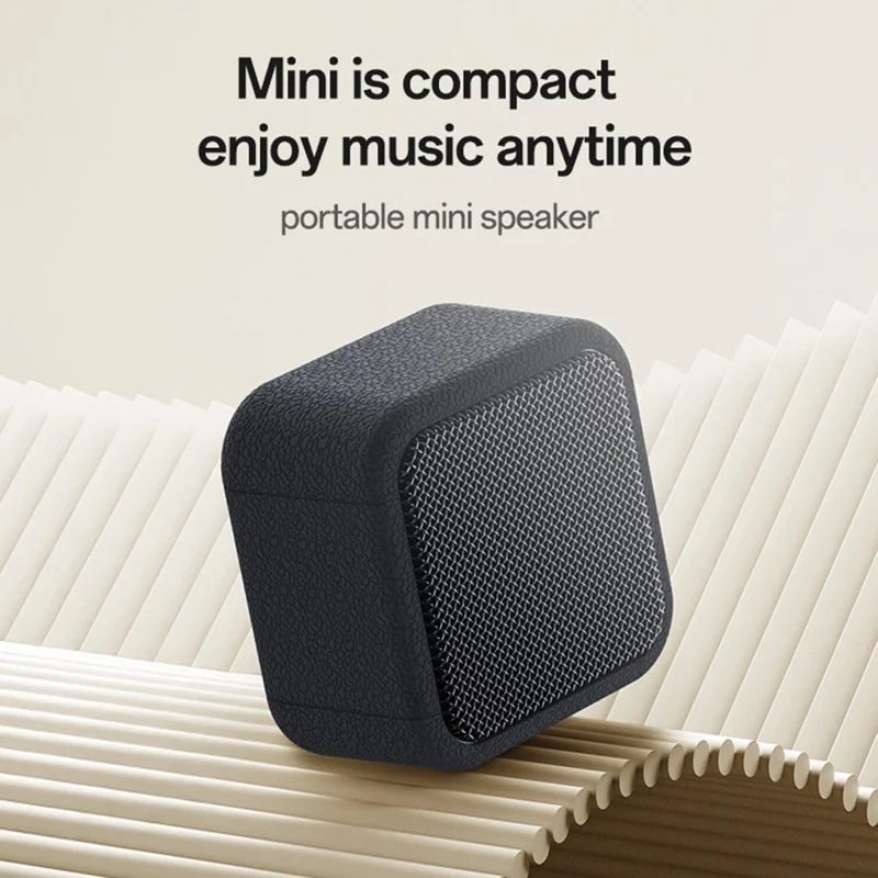 YESIDO YSW35 Mini Cube TWS Bluetooth-compatible Speaker with Lanyard Enhanced Bass Portable Subwoofer