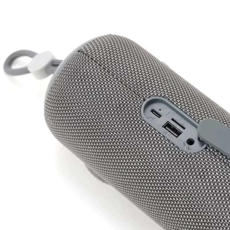 T&G TG698 Portable Speaker Wireless Handheld Subwoofer High Volume Mini Audio System - Grey