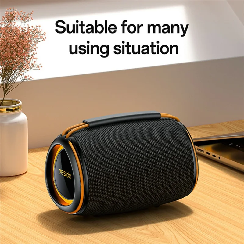 YESIDO YSW39 Multi Mode Playback Bluetooth-compatible Speaker 20W Powerful Sound RGB Lighting Subwoofer