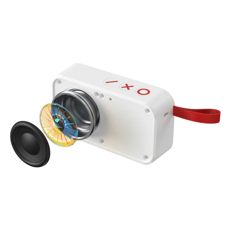 TWS Surround Stereo Bluetooth-Compatible Speaker F14 Outdoor Wireless Mini Subwoofer with USB-C Charging