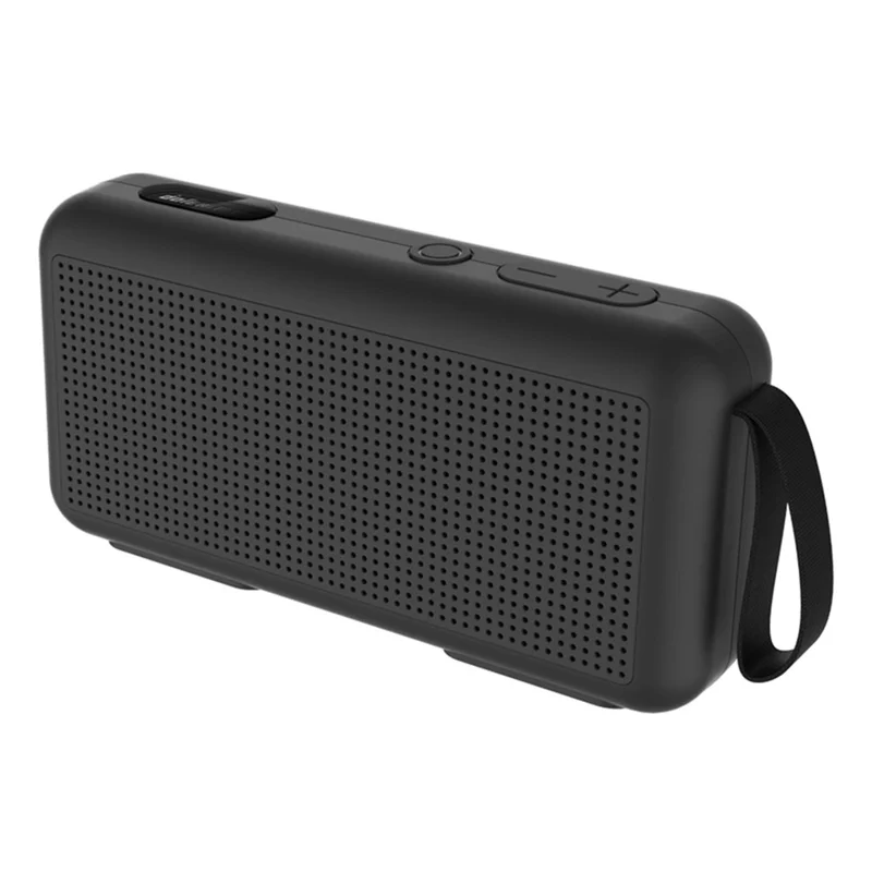 Bluetooth-Compatible Speaker F0 Outdoor Wireless Mini Subwoofer with HIFI Sound Portable Speaker - Black
