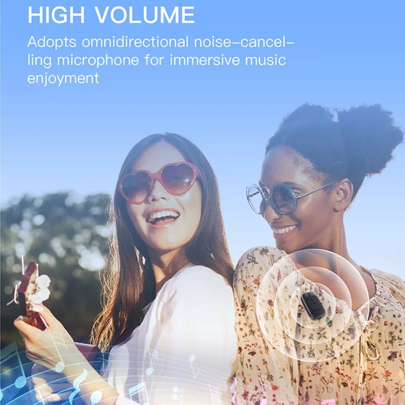 Tragbarer Bluetooth-kompatibler Lautsprecher IPX5 wasserdicht, tragbarer Outdoor-Lautsprecher mit magnetischer Halterung, Clip, klarer Anruf für Radfahren, Wandern, Laufen