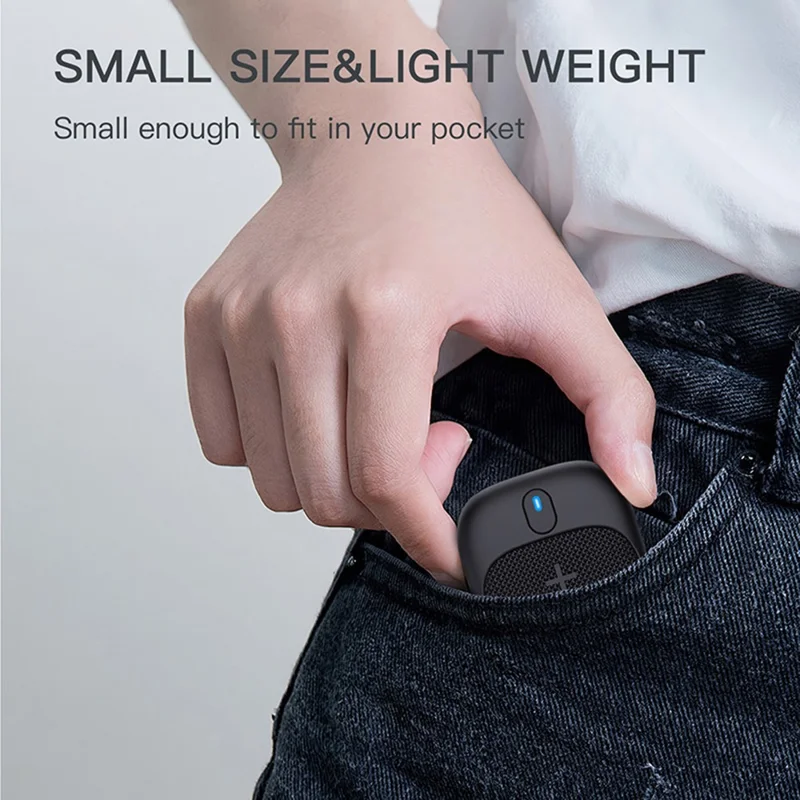 Tragbarer Bluetooth-kompatibler Lautsprecher IPX5 wasserdicht, tragbarer Outdoor-Lautsprecher mit magnetischer Halterung, Clip, klarer Anruf für Radfahren, Wandern, Laufen