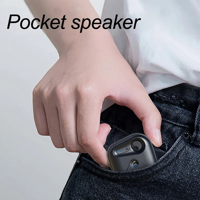 SP18 Wearable Bluetooth-Compatible Speaker Mini Portable Wireless Hands-Free Audio Device for Outdoor Running