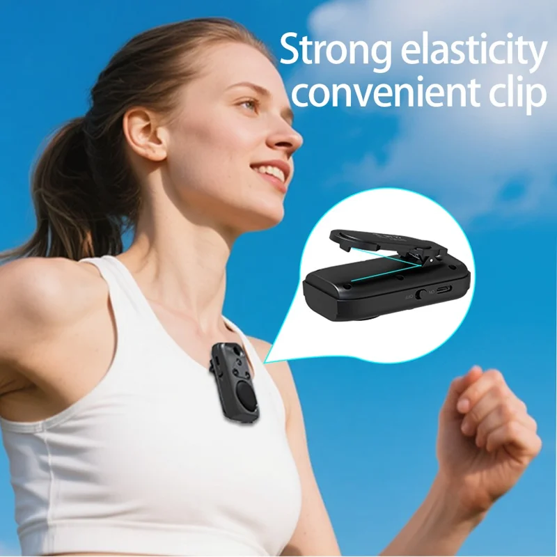 SP18 Wearable Bluetooth-Compatible Speaker Mini Portable Wireless Hands-Free Audio Device for Outdoor Running