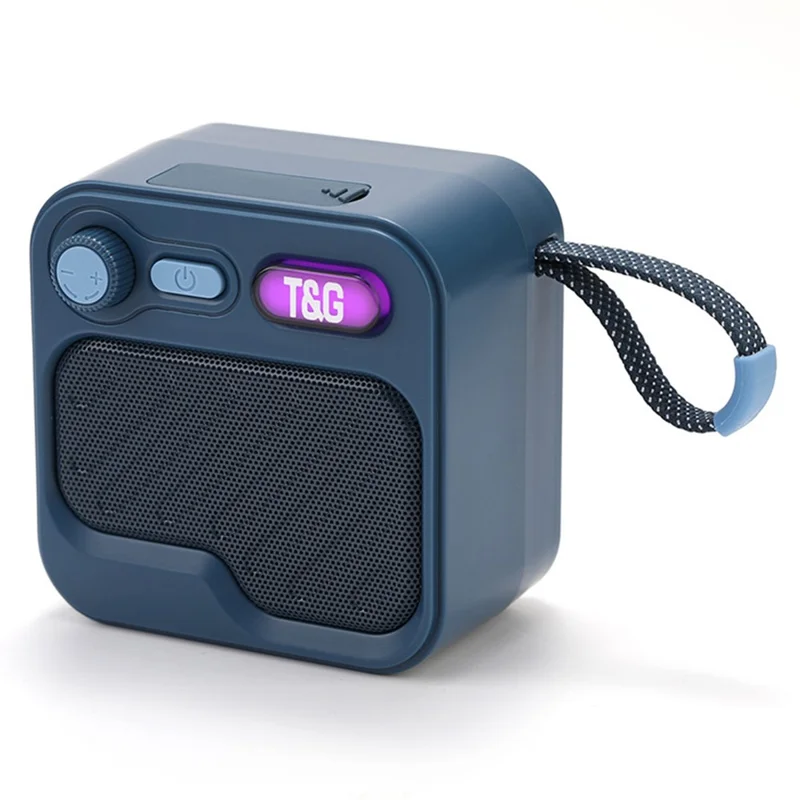 T&G 701 Portable Speaker Bluetooth-Compatible Wireless Speaker Audio Device with FM Radio  /  TWS Function - Blue