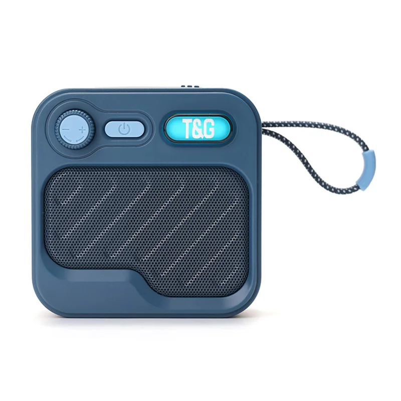 T&G 701 Portable Speaker Bluetooth-Compatible Wireless Speaker Audio Device with FM Radio  /  TWS Function - Blue