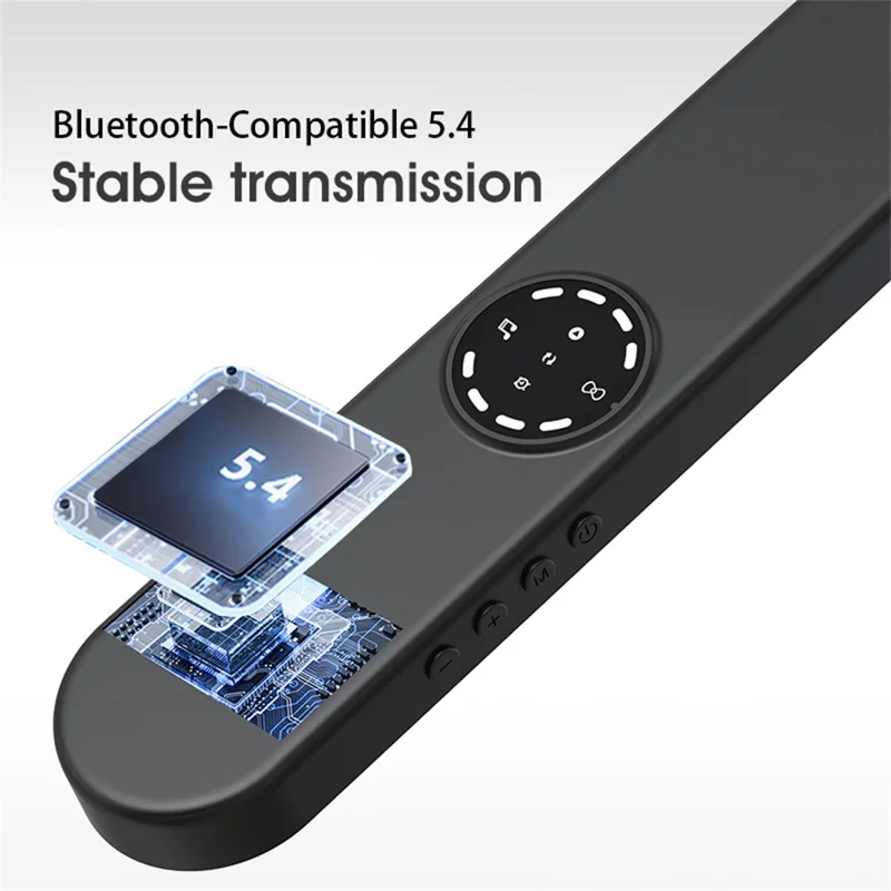 SMB-16 Coluna de Ossocondutividade para Ajuda ao Sono com Bluetooth, Máquina de Sons Brancos, Coluna para Colocar Sob a Almofada - Preto