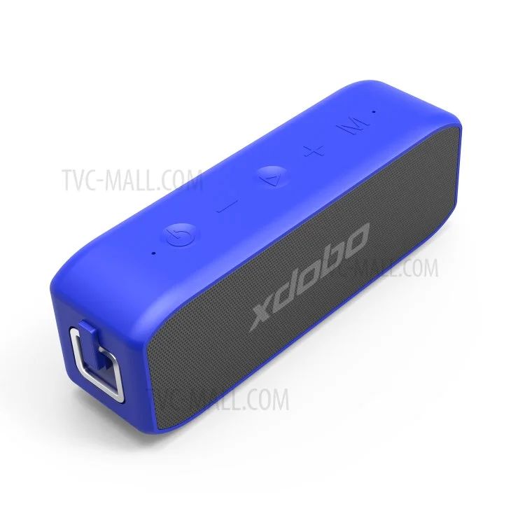 Wing 2020 Bluetooth-compatible Speaker IPX7 Waterproof 20W Portable Outdoor Subwoofer Speaker - Blue