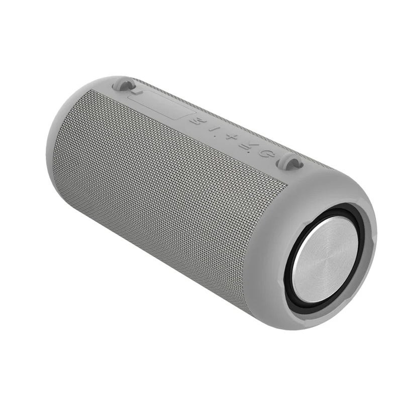 BD18 20W Bluetooth-compatible Speaker Power Bank Wireless Stereo Subwoofer Waterproof Bass Speaker - Silver