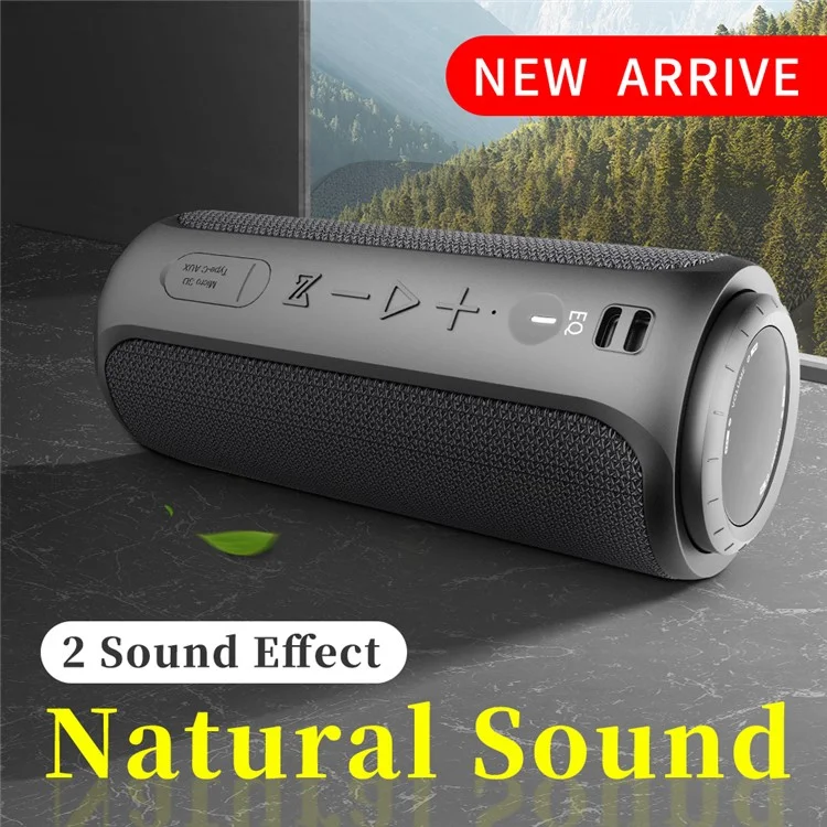 LEMONDA SMART S12 Portable Bluetooth Speaker 30W DSP Wireless Speaker IPX7 Waterproof Subwoofer Support BT5.0 AUX Cable TF Card