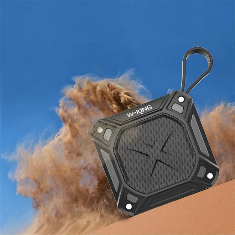 W-king S6 Altoparlante Bluetooth Portable Bluetooth TF FM Radio Outdoor Wireless Music Subwoofer