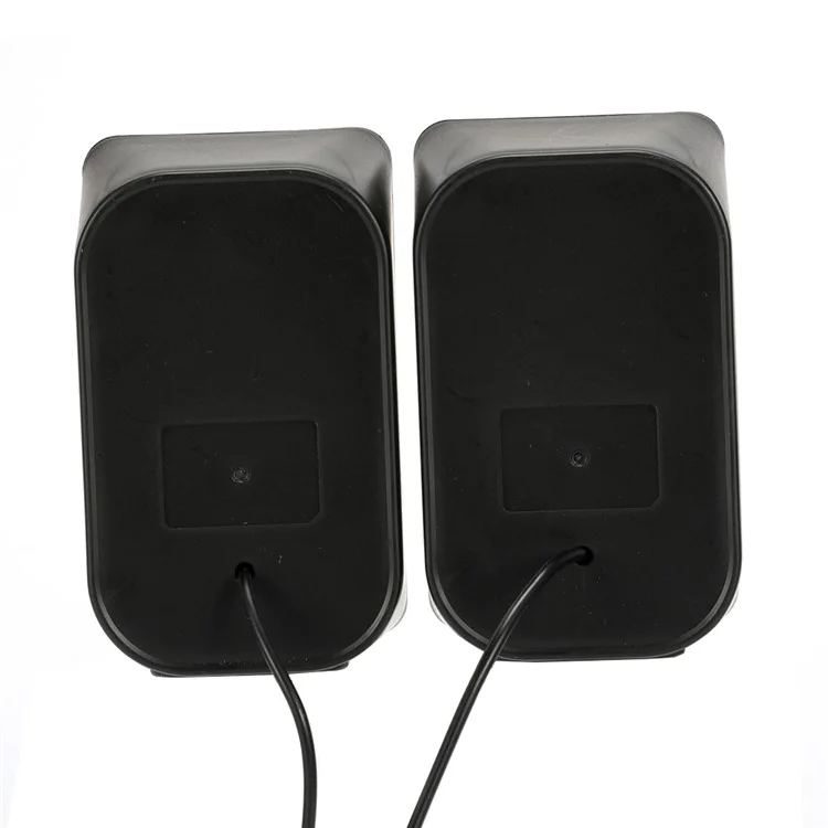 T-WOLF S2 Haut-parleur filaire double basse lourde Système de son surround Haut-parleur de musique pour bureau et ordinateur portable