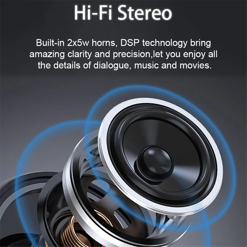 T&G TG192 Portable Outdoor Bluetooth-compatible Speaker TF Card U-Disk FM Wireless Subwoofer with Colorful Flashing LED Light - Camouflage