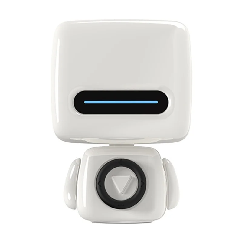 349 Creative Robot Design Portable Wireless Speaker Bluetooth-compatible Stereo Music Subwoofer - White