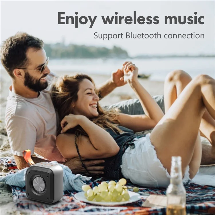 XDOBO Prince 1995 IPX7 Waterproof Subwoofer Portable Mini Bluetooth-compatible 5.0 HiFi Super Bass Speaker for Indoor Outdoor