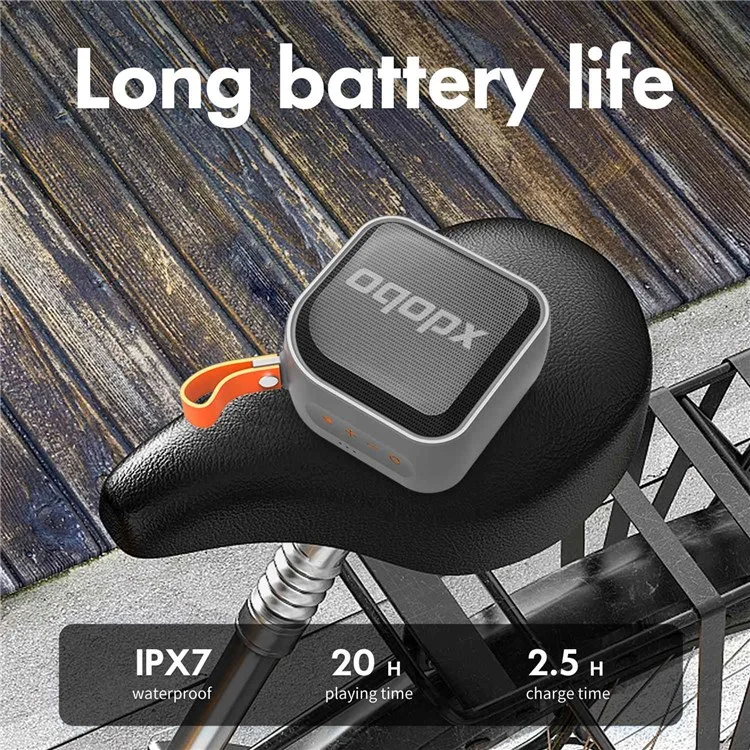 XDOBO Prince 1995 IPX7 Waterproof Subwoofer Portable Mini Bluetooth-compatible 5.0 HiFi Super Bass Speaker for Indoor Outdoor