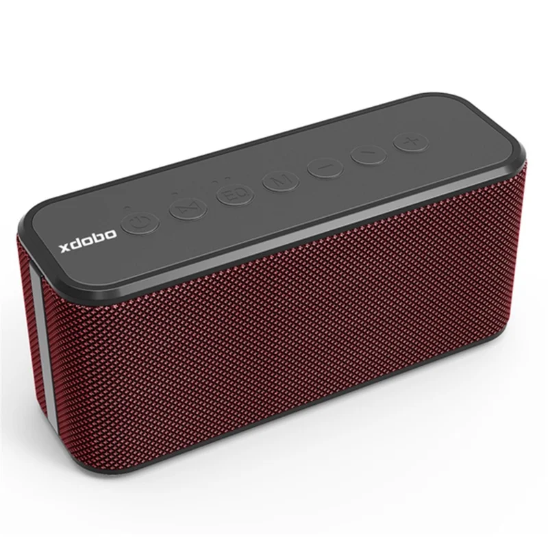 XDOBO X8 Plus 80W High Power TWS Bluetooth-compatible 5.0 Surround Sound & Rich Stereo Bass Speaker Subwoofer - Red