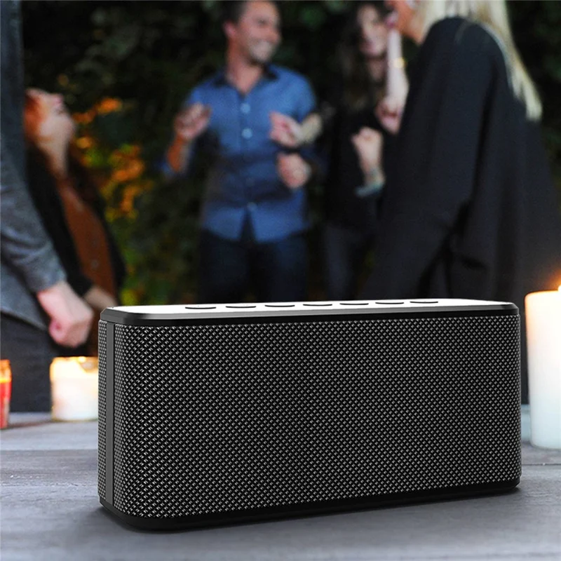 XDOBO X8 Plus 80W High Power TWS Bluetooth-compatible 5.0 Surround Sound & Rich Stereo Bass Speaker Subwoofer - Red