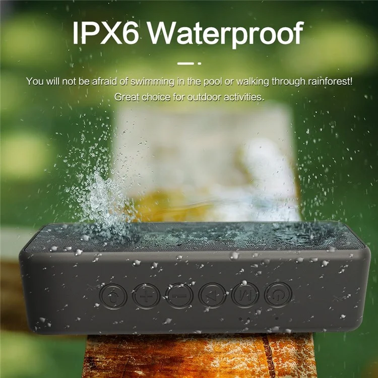 XDOBO X5 Portable 30W Bluetooth-compatible Speaker Wireless Outdoor Waterproof AUX/TF Card Music Subwoofer
