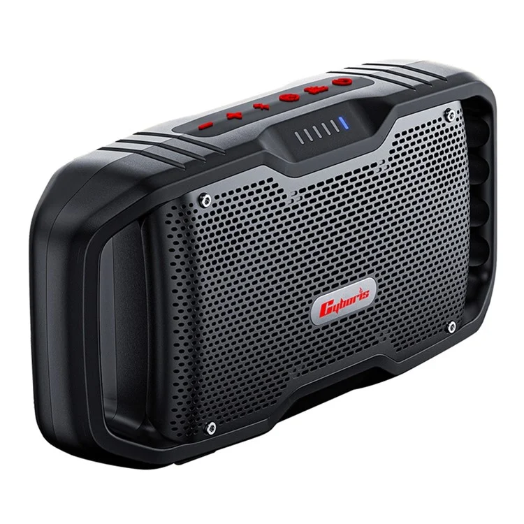 CYBORIS X10 120W Bluetooth-compatible 5.3 Speaker 2 Tweeter+2 Woofer Portable Subwoofer Waterproof Sound Box