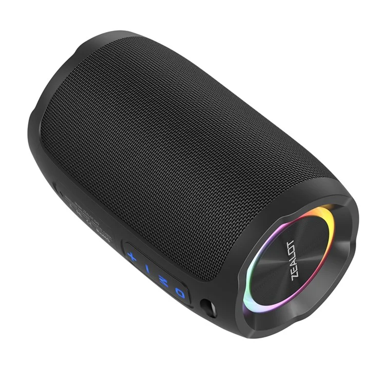 ZEALOT S49 Altavoz Bluetooth portátil recargable de 20W a prueba de agua con graves pesados Altavoz de música inalámbrico con subwoofer