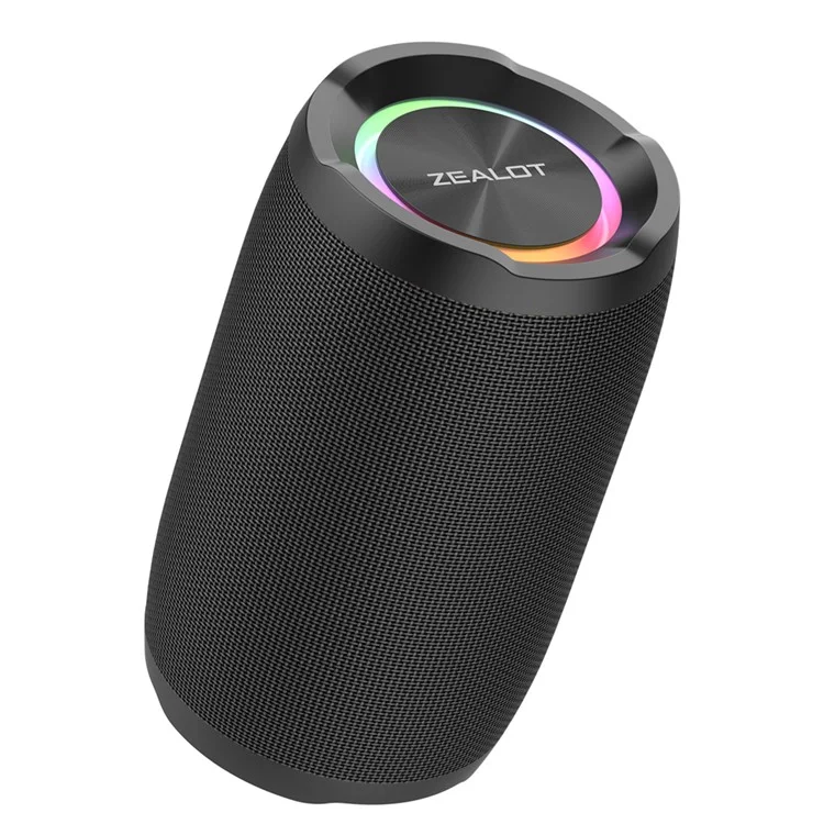 ZEALOT S49 Altavoz Bluetooth portátil recargable de 20W a prueba de agua con graves pesados Altavoz de música inalámbrico con subwoofer
