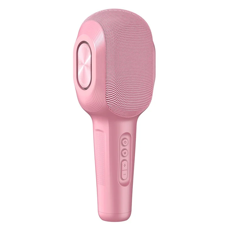 ZEALOT S58 Wireless Bluetooth-compatible Karaoke Microphone Rechargeable Home KTV Party Handheld Mic Speaker - Pink