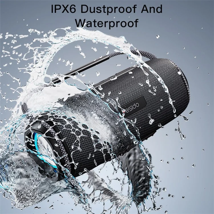 YESIDO YSW-11 Wireless Bluetooth-compatible Speaker for Home, Outdoor Portable Subwoofer Speaker